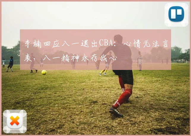 李楠回应八一退出CBA：心情无法言表，八一精神永存我心